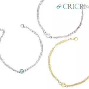 CRICRI 베이직 스와로브스키 크리스탈 제작 팔찌 W369936