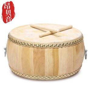 난타북 북채 타악기 큰북 군용 천목황소가죽 지름60cm 공연 취미 무대 전통 행진 연주용