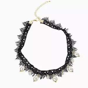 살롱 드 초커 목걸이 W01E7EA