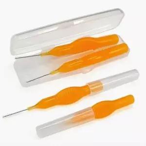 교정기 치간칫솔 30P 0.8mm 치간세정 솔 입가 심플 디자인