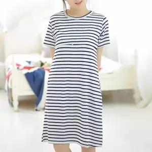 [보리보리/마미누리]반팔 니콜수유원피스 빅사이즈 수유복 임부복 홈웨어