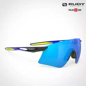 루디 선글라스 아스트랄 S 스피어 블랙-크리스탈 블루 / 3FX 블루 편광 SP976542-0011 스포츠 고글