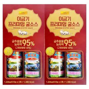 이금기 프리미엄 굴소스 510g x 2개 x 2개