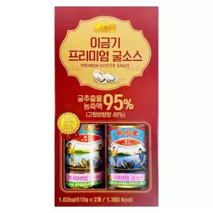 이금기 프리미엄 굴소스 510g x 2개 x 1개