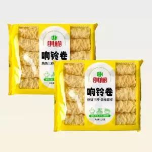 [셀러허브 식품] 유부롤 튀김 120g x 2개/중국식품 두부피 두유피 마라 훠궈 사리