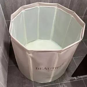 굿이스 무조립 접이식 반신욕기 이동식 간이 1인 원룸 (WFGFQBD)