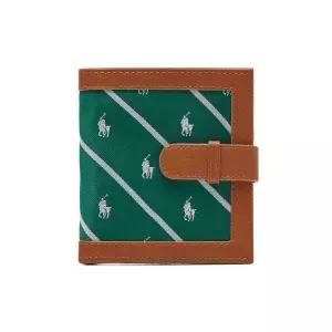 [폴로 랄프 로렌]POLO RALPH LAUREN 실크 레더 월렛 - 그린 MAPOSLG0G220234-300 898655