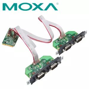 MOXA Mini PCI Express 4포트 RS232 422 485 시리얼카드 CP-114N-T [H@lu]