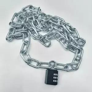 [골드스마일]오토바이 제이제이펫 자전거 자물쇠 1.5M 체인 철제 체인락