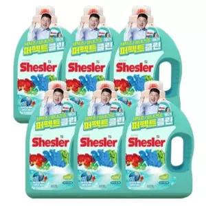 [아토세이프]쉬슬러 퍼펙트클린 액체세제 에이프릴3.05L 6개