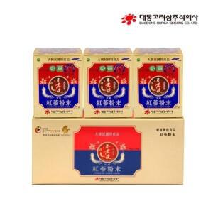 대동고려삼 홍삼분말세트 60gx3병쇼핑백동봉