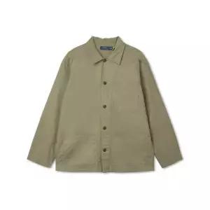 [폴로 랄프 로렌]POLO RALPH LAUREN 클래식핏 가먼트 다이 옥스포드 셔츠 - 그린 MNPOWOV16823514-300 8...