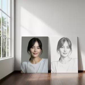 실사 커스텀 아트 대형 출력 인테리어 30x30