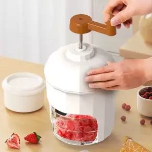 수동 눈꽃 얼음 빙수기 가정용 빙수 기계 DD-12987-2 (WFG0A7E)