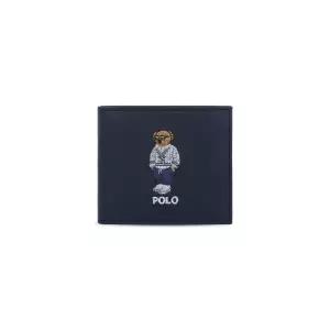 [폴로 랄프 로렌]POLO RALPH LAUREN 임브로이더 레더 빌폴드 월렛-네이비 MAPOSLG0G220321-410 897593