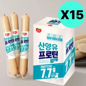 동원 산양유 프로틴 밀크팡 소시지 간식 10입 X 15팩