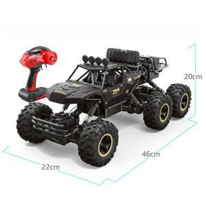 대형 6WD 전동 오프로드 4륜 퍼플 고속 사이버트럭 대형RC카 90km/h 엔진