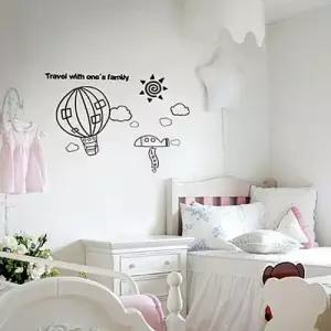 여행 포인트그래픽스티커 시트지 벽장식 창문 W013804