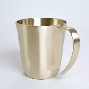 [골드스마일]주방식기 수공예품 1호 머그컵 유기컵 머그잔 방짜 유기세트