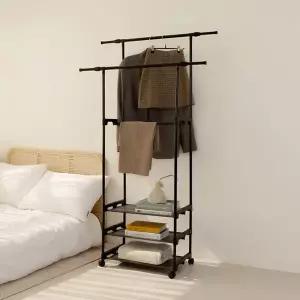 이동식 선반형 행거 3단