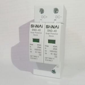 전원 공급 장치 서지 보호 2P DC 보호기 SPD 20KA-40KA 12V 60V 110V 220V