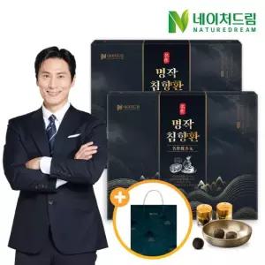 명작 침향환 3.75g 30환 2박스+쇼핑백/녹용/아르기닌/벌꿀