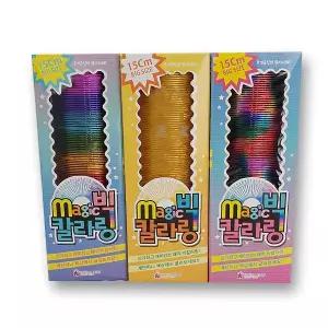 스프링 빅 매직 지능완구 조카선물 장난감 15CM 칼라링 완구 어린이놀이용