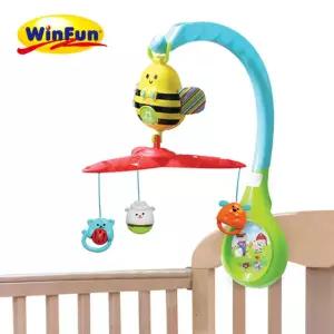 비지비 멜로디 전동 모빌 회전 침대형/신생아/아기/움직이는/천정/오르골/유아/가정/베이비/애기/칼라/컬러