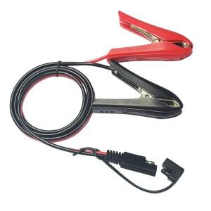 100CM 14AWG 악어 클립-SAE 커넥터 퀵 릴리스  연결 해제 자동차 태양 광 충전 연장 케이블