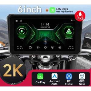 오토바이블랙박스2채널 전후방 자전거 2K 6인치 본체 M시리즈