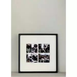 모몽트 프레임사진인쇄 세트ㅣ고급 원목 디자인 오닉스 액자 A4A2(맞춤제작)