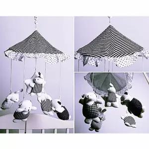 오르골 흑백모빌 토돌이 신생아모빌