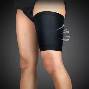 허벅지 압박 보호대 남자 스포츠 사이클 허벅지 보호대 밴드 재활 활동