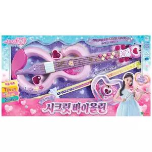 여아 시크릿쥬쥬 클래식 바이올린 유아 악기 장난감 여자아이 아동 완구 음악놀이