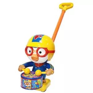 유아 밀면북치는 뽀로로 긴손잡이 밀대 걸음마 장난감 아이 완구 실내 야외 막대