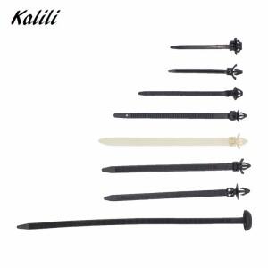 고정 푸시 마운트 와이어 자동차 케이블 번들 밴드 랩 지퍼 30개