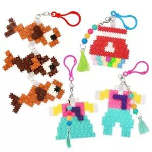 전통 이지툭툭블럭 3종 키링 설날 택1 새해 장난감 전통 설날선물