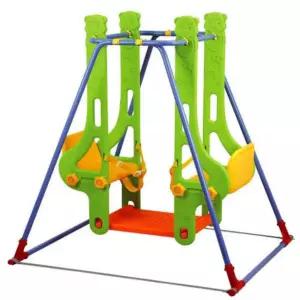 유아 실내 야외 대형 2인용 스탠드 아기 그네 아이선물 흔들놀이 아동 장난감