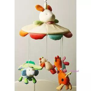 모빌 침대 오르골 아기 멜로디 신생아 인형 유아용 동물 용품 봉제 칼라 선물 출산fgh609