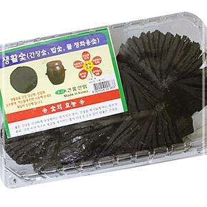 [2개구성] 다용도 탈취 요리 대 화분 미니 자연 인테리어 부작 편백 참 숯 가습기 공기 정화 KW7F2954