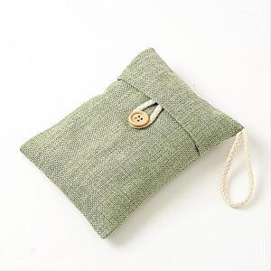 [2개구성] 프레쉬 탈취 나무 주머니 4p세트 활성탄 냉장고 공기정화 제습 습기제거 차량 AWCE2100