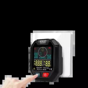 콘센트 검전기 음성 화선 알림 누전 테스터 영선 극성 전원 접지