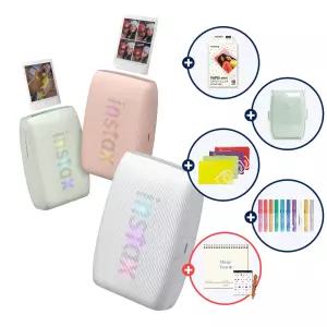 (한국후지정품)인스탁스 미니 링크3+케이스+필름1팩+선물/휴대용 포토 프린터/링크2 후속모델