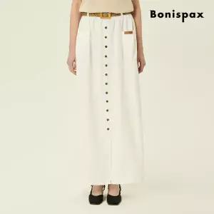 [롯데백화점]보니스팍스 앞 트임 벨트 세트 롱 스커트 (XP5SK004M0)