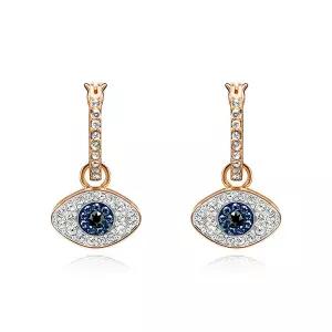 [스와로브스키] 여성 Evil Eye 후프 귀걸이(5425857)