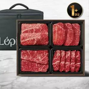 [롯데백화점]동양축산 1+등급 한우 취향 부위 큐레이션 명품세트(1.2kg/냉장)