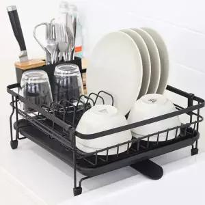 노빌리움 노바 식기건조대1단 익스텐드 싱크대건조대 받침대포함 스테인레스 물빠짐트레이