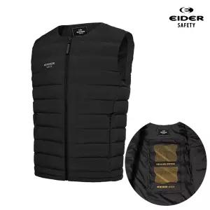 아이더 Safety 라이트 다운 발열베스트 경량패딩조끼 발열조끼 보조배터리 추가