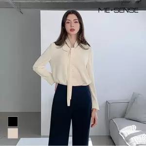 타이 탈부착 블라우스_MB53BLM109D