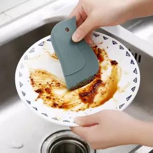 다용도 실리콘 그릇 후라이팬 스크래퍼 펭귄스크래퍼 핸디 주걱 M11047